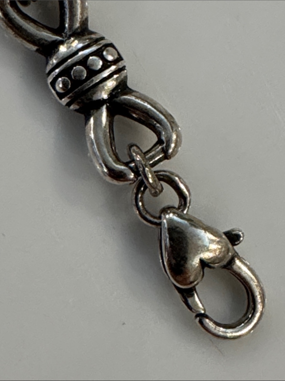 Brighton Silver-Tone Heart Accent Link Bracelet - Picture 5 of 6